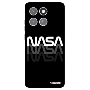 Picasee Μαύρη θήκη σιλικόνης για Motorola Edge 60 Pro - NASA Triple