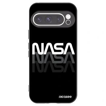 Picasee Μαύρη θήκη σιλικόνης για Google Pixel 9 Pro XL - NASA Triple