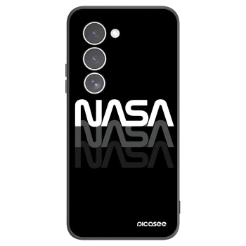 Picasee Μαύρη θήκη σιλικόνης για Xiaomi Redmi 15 5G - NASA Triple