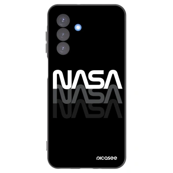 Picasee Μαύρη θήκη σιλικόνης για Samsung Galaxy A17 5G - NASA Triple