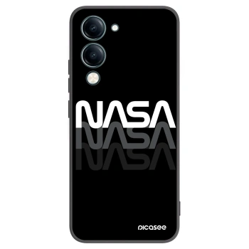 Picasee Μαύρη θήκη σιλικόνης για Vivo Y29s 5G - NASA Triple