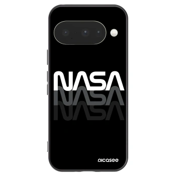 Picasee Μαύρη θήκη σιλικόνης για Google Pixel 10 - NASA Triple
