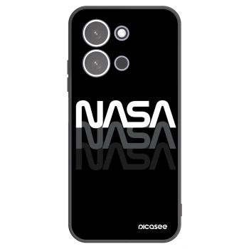 Picasee Μαύρη θήκη σιλικόνης για Xiaomi Redmi 15C 5G - NASA Triple