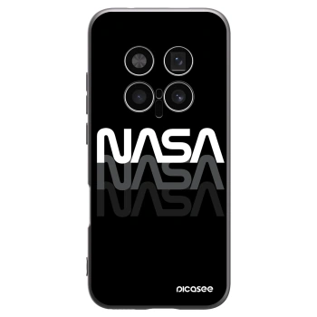 Picasee Μαύρη θήκη σιλικόνης για Honor Magic8 Pro 5G - NASA Triple