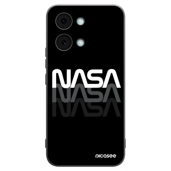 Picasee Μαύρη θήκη σιλικόνης για Xiaomi Poco X8 Pro Max - NASA Triple