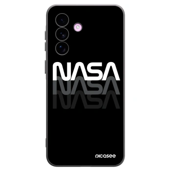 Picasee Μαύρη θήκη σιλικόνης για Samsung Galaxy A57 5G - NASA Triple