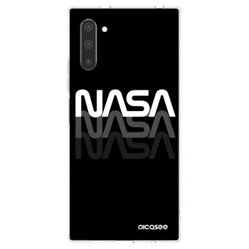 Picasee διαφανής θήκη σιλικόνης Samsung Galaxy Note 10 N970F - NASA Triple