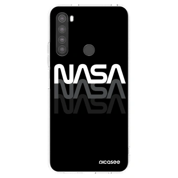 Picasee διαφανής θήκη σιλικόνης Xiaomi Redmi Note 8 - NASA Triple