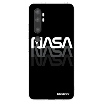 Picasee διαφανής θήκη σιλικόνης Xiaomi Mi Note 10 (Pro) - NASA Triple