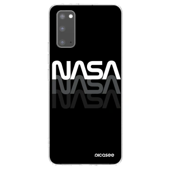 Picasee διαφανής θήκη σιλικόνης Samsung Galaxy S20 G980F - NASA Triple