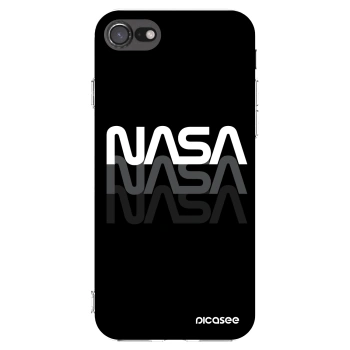 Picasee διαφανής θήκη σιλικόνης Apple iPhone SE 2020 - NASA Triple