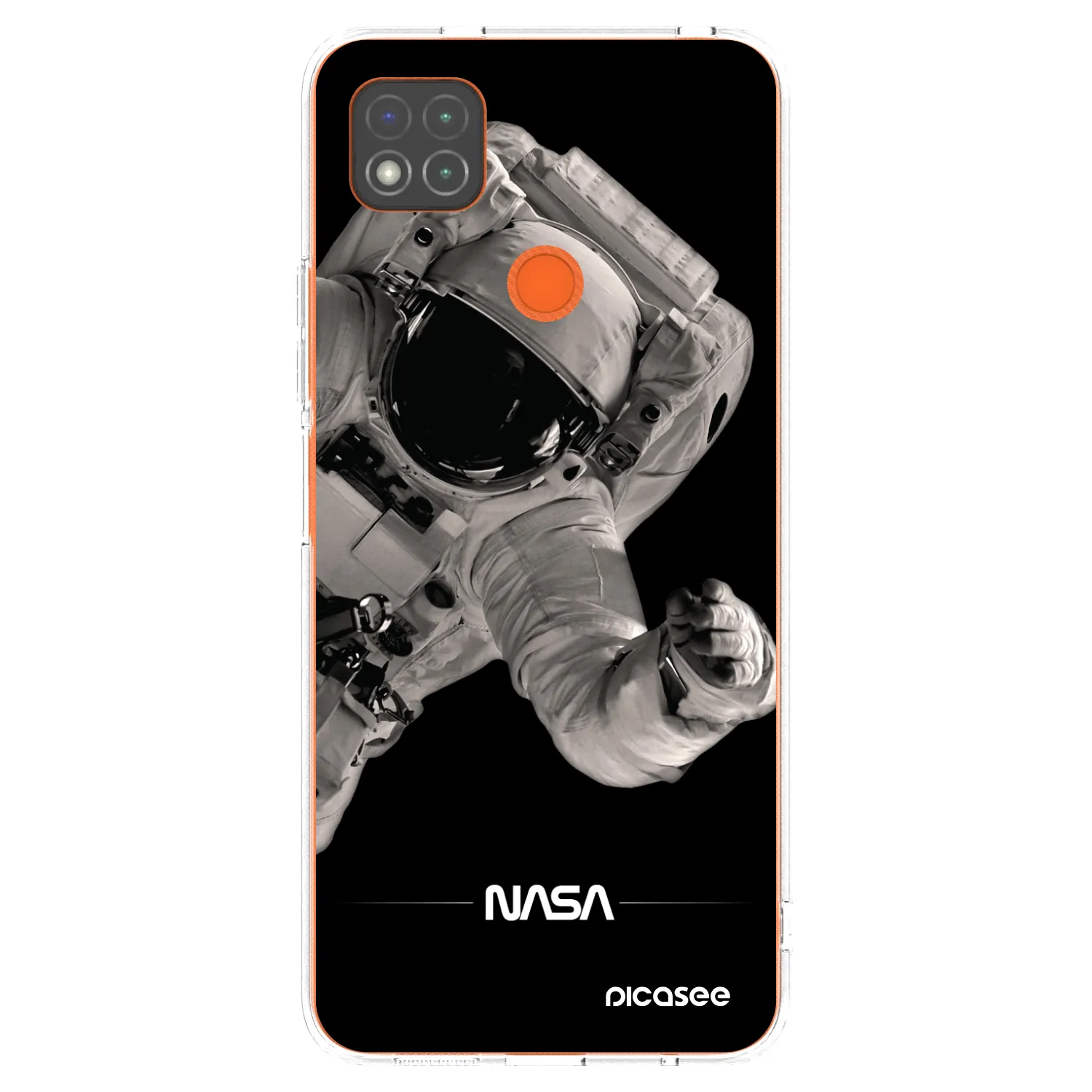 Picasee διαφανής θήκη σιλικόνης Xiaomi Redmi 9C - Astronaut Big