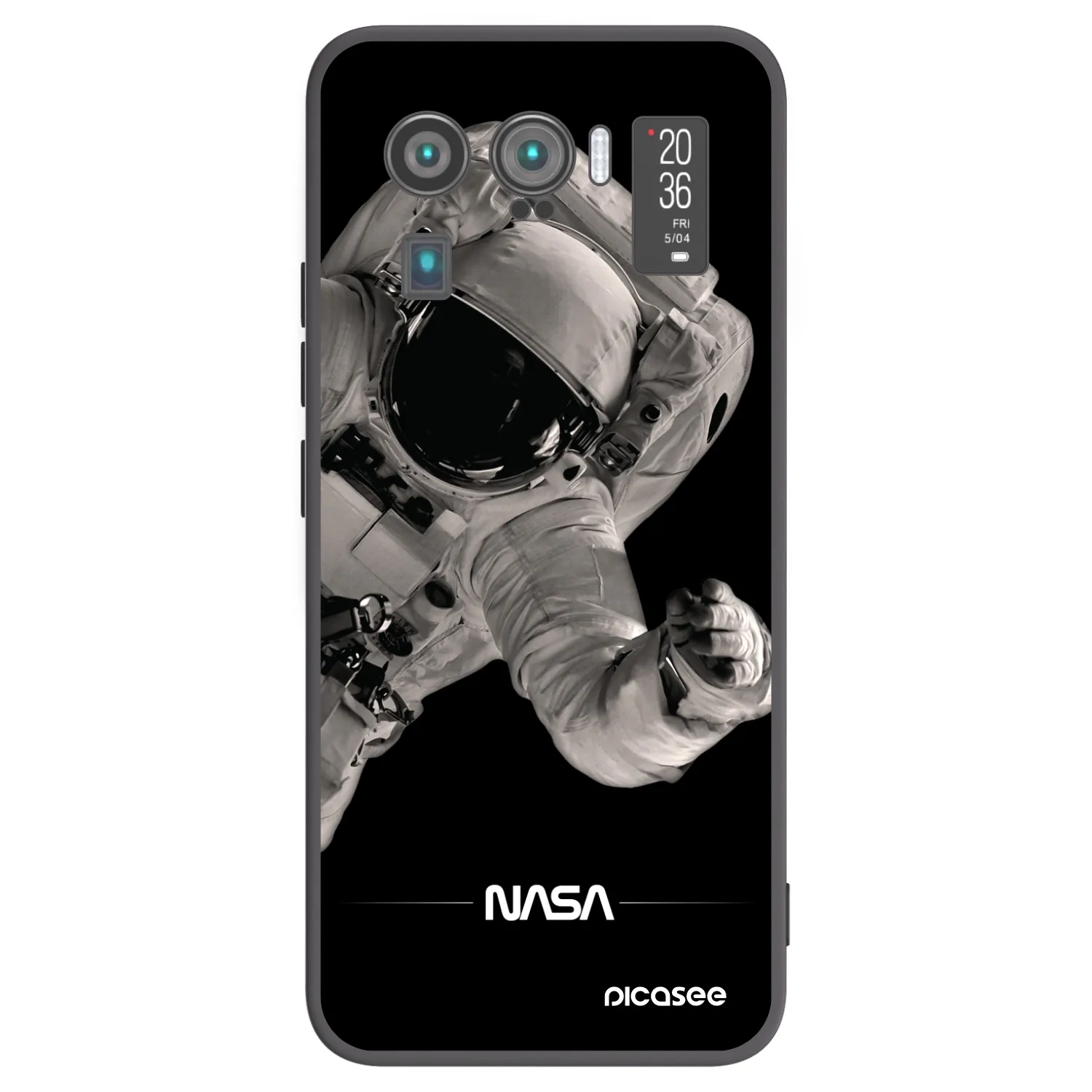 Picasee Μαύρη θήκη σιλικόνης για Xiaomi Mi 11 Ultra - Astronaut Big