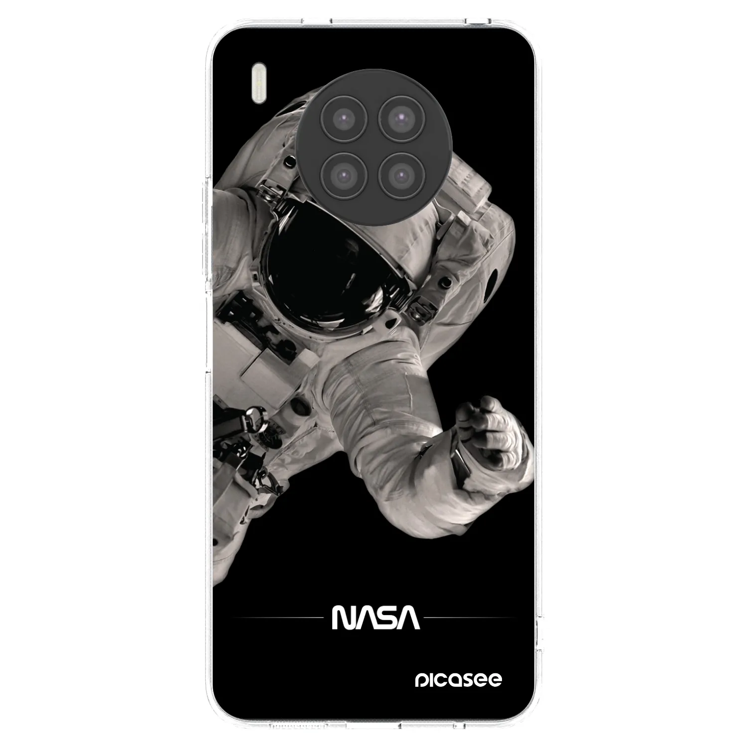 Picasee διαφανής θήκη σιλικόνης Huawei Nova 8i - Astronaut Big