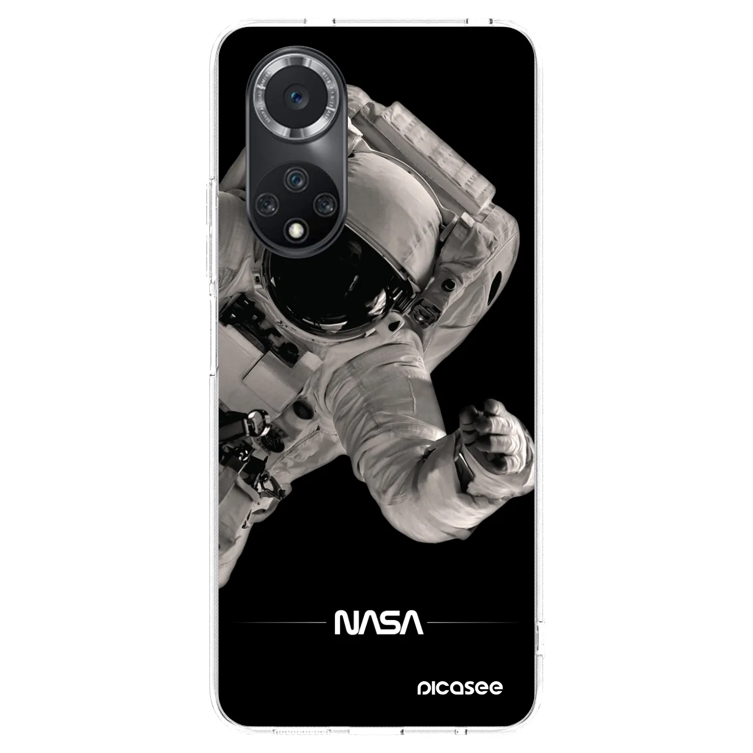 Picasee διαφανής θήκη σιλικόνης Huawei Nova 9 SE - Astronaut Big