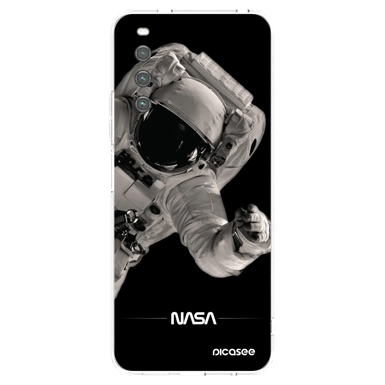 Picasee διαφανής θήκη σιλικόνης Sony Xperia 10 IV 5G - Astronaut Big
