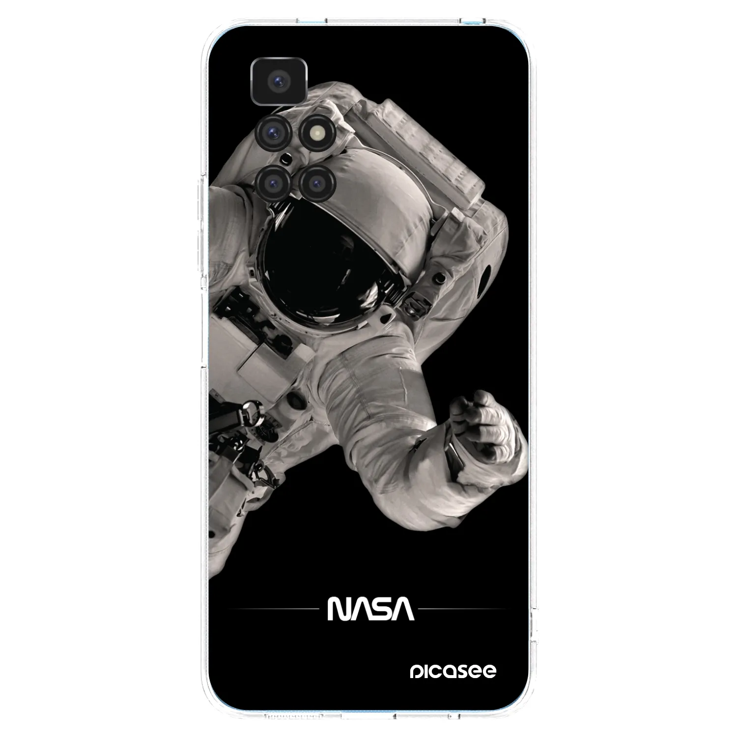 Picasee διαφανής θήκη σιλικόνης Xiaomi Redmi 10 (2022) - Astronaut Big