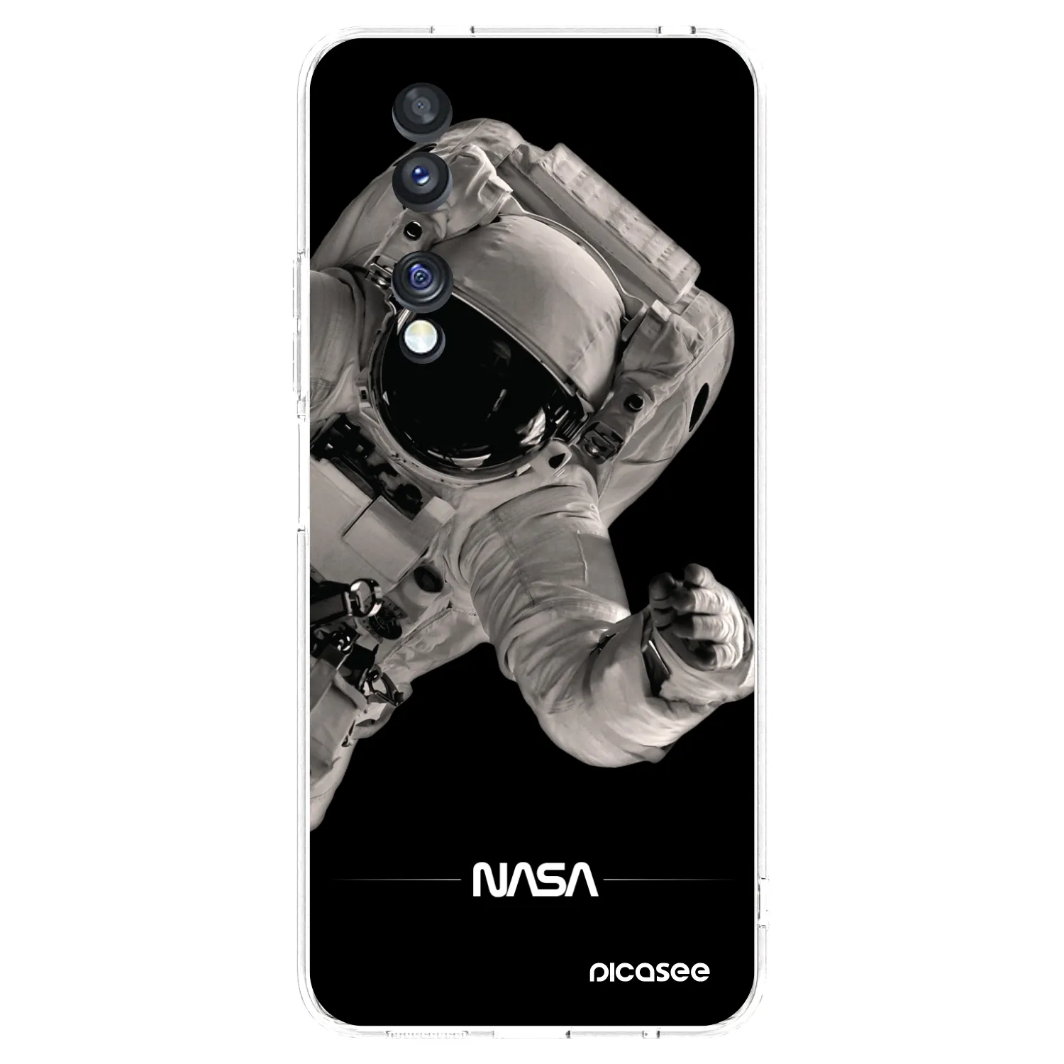 Picasee διαφανής θήκη σιλικόνης Honor 70 - Astronaut Big