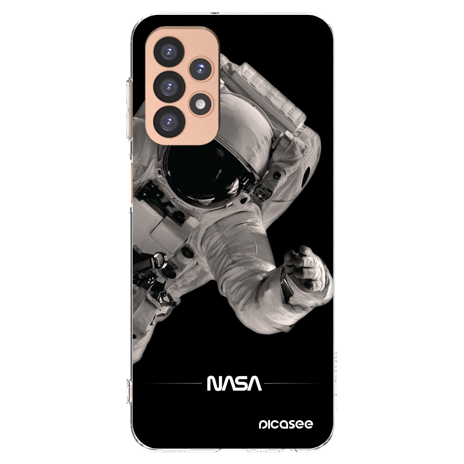 Picasee διαφανής θήκη σιλικόνης Samsung Galaxy A23 A236B 5G - Astronaut Big