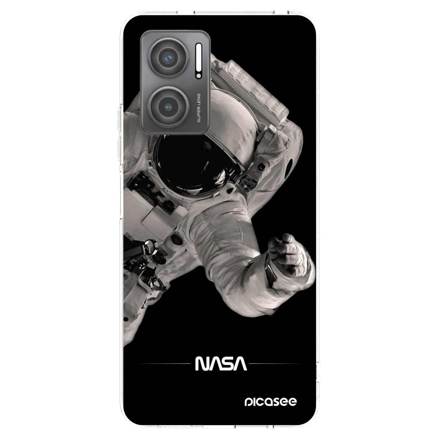 Picasee διαφανής θήκη σιλικόνης Xiaomi Redmi 10 5G - Astronaut Big