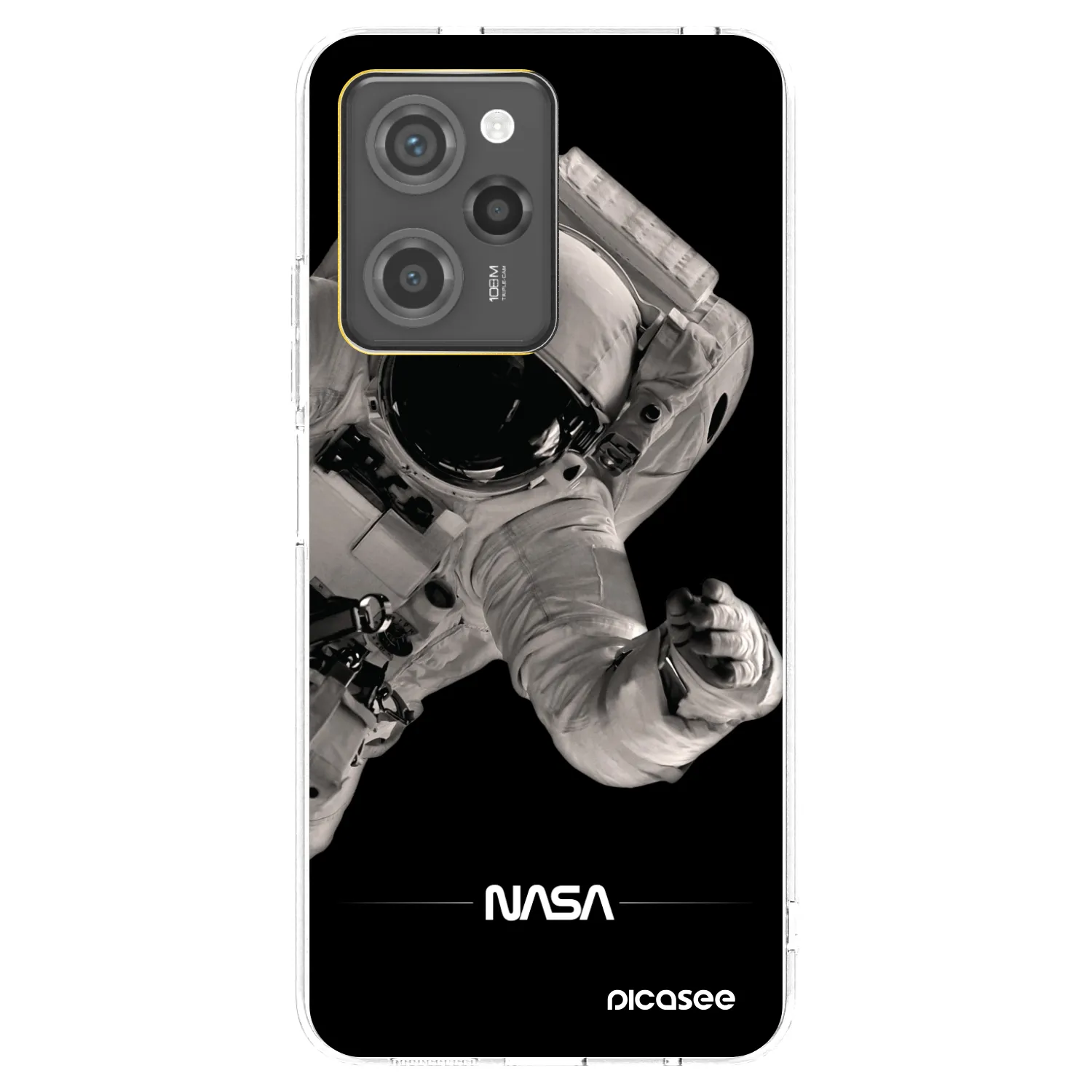 Picasee διαφανής θήκη σιλικόνης Xiaomi Poco X5 Pro - Astronaut Big
