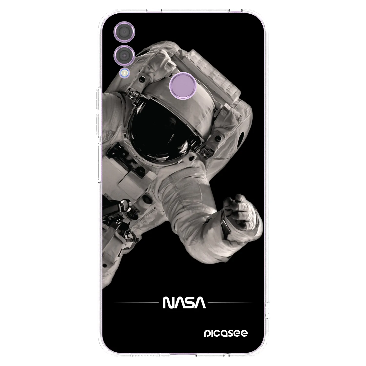 Picasee διαφανής θήκη σιλικόνης Honor 8X - Astronaut Big