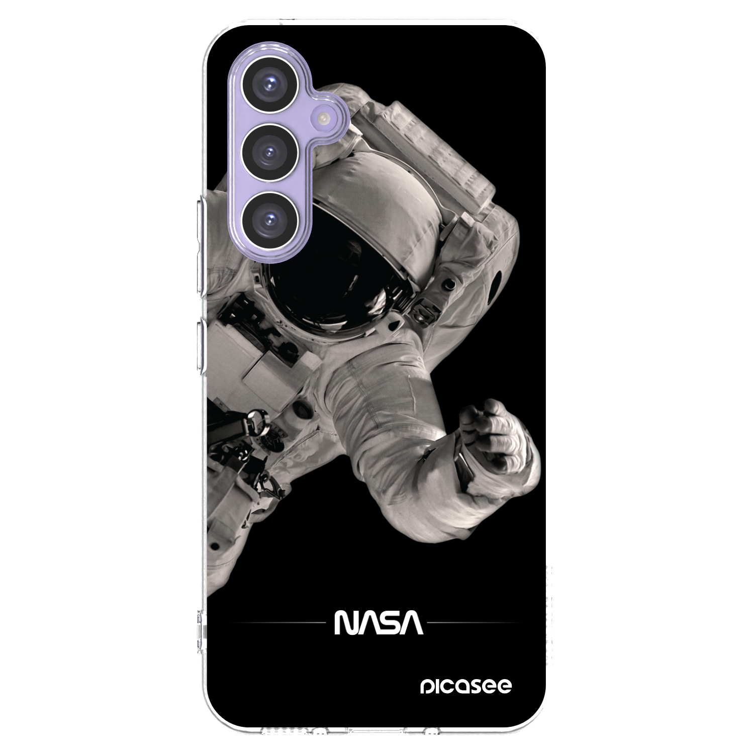Picasee διαφανής θήκη σιλικόνης Samsung Galaxy A54 5G A546B - Astronaut Big