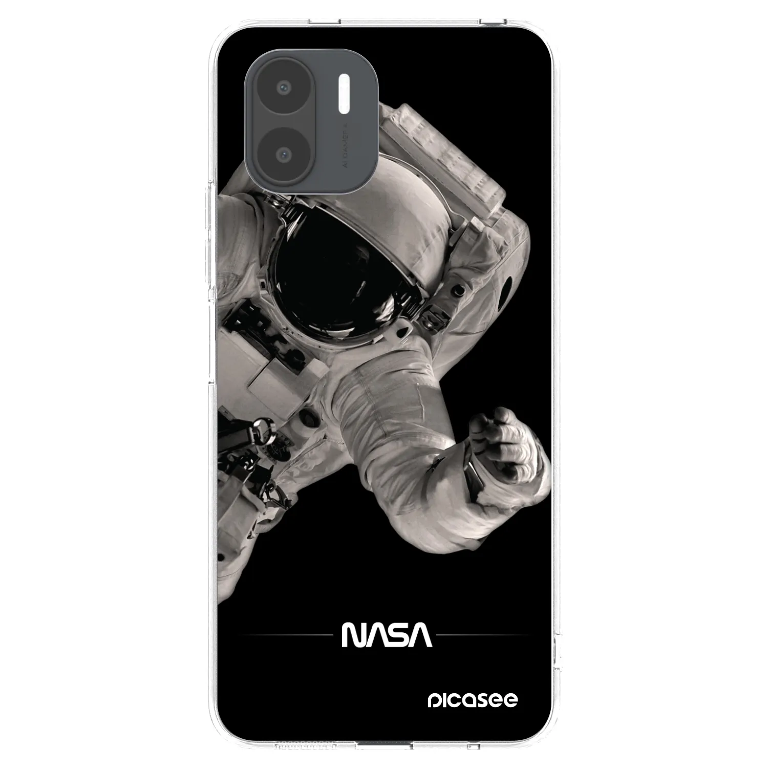 Picasee διαφανής θήκη σιλικόνης Xiaomi Redmi A2 - Astronaut Big