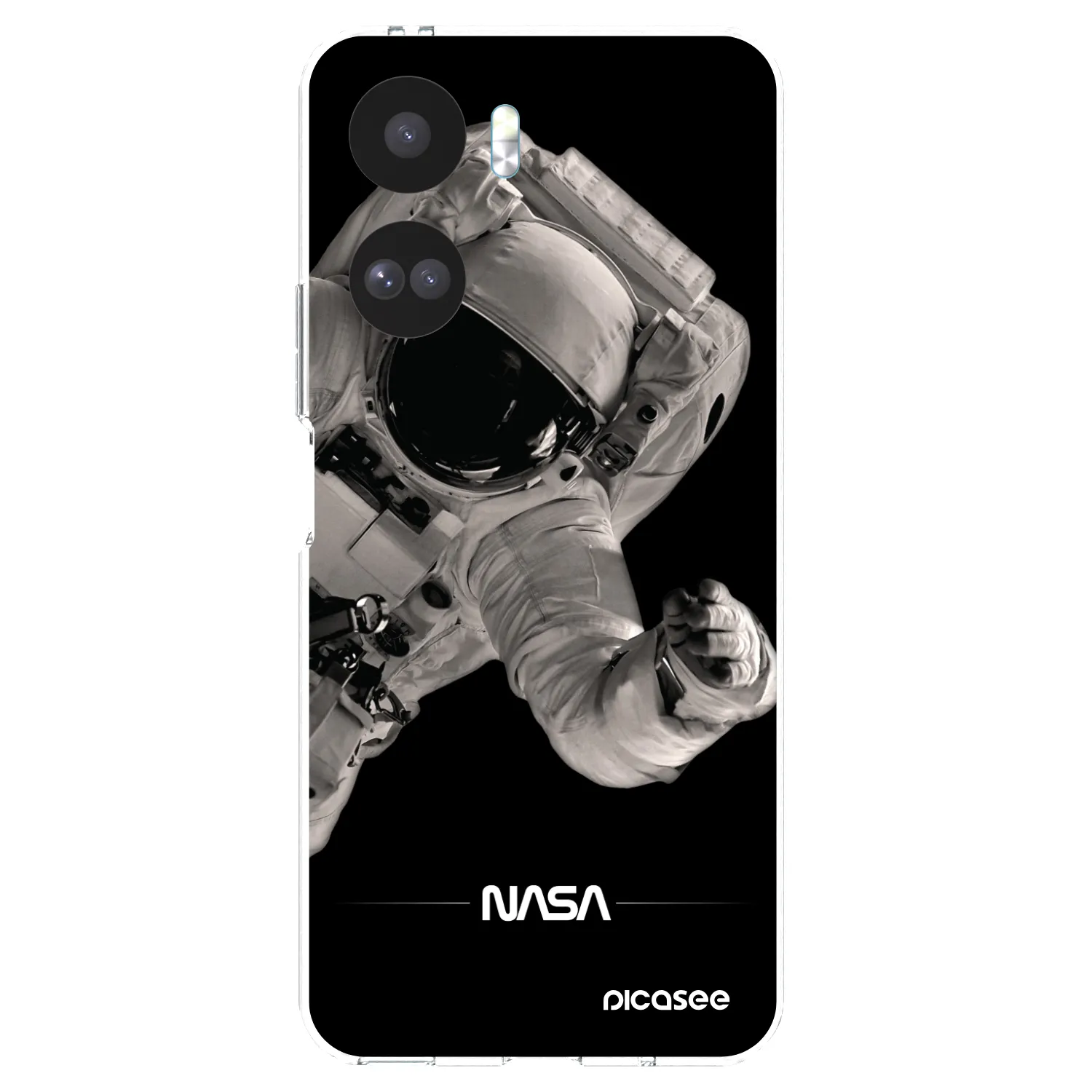 Picasee διαφανής θήκη σιλικόνης Honor 90 Lite 5G - Astronaut Big