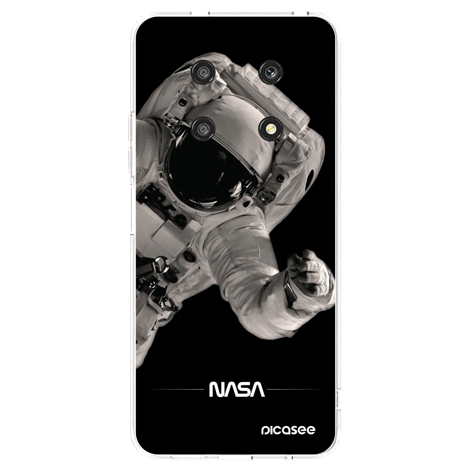 Picasee διαφανής θήκη σιλικόνης Honor Magic4 Lite 5G - Astronaut Big