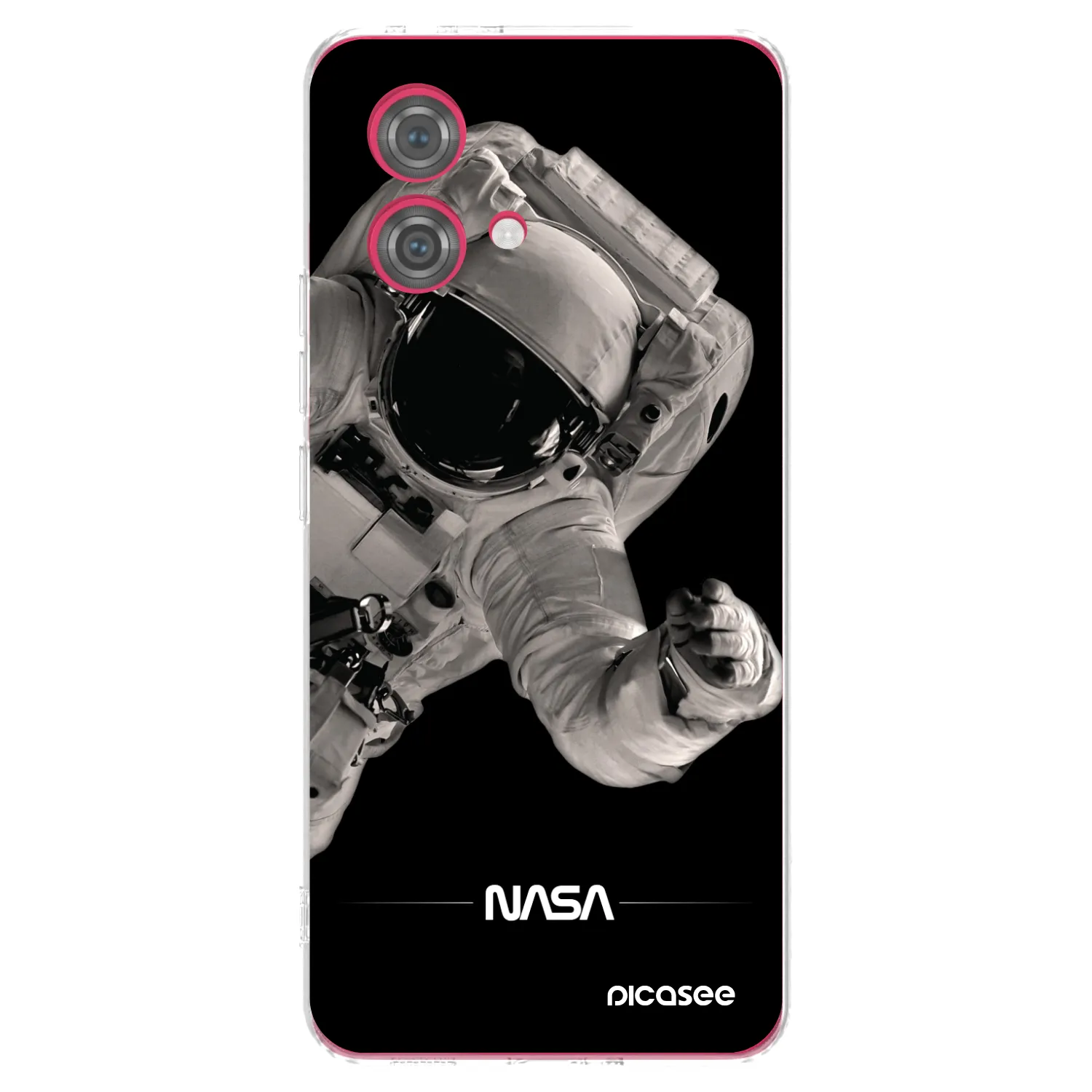 Picasee διαφανής θήκη σιλικόνης Motorola Moto G84 5G - Astronaut Big