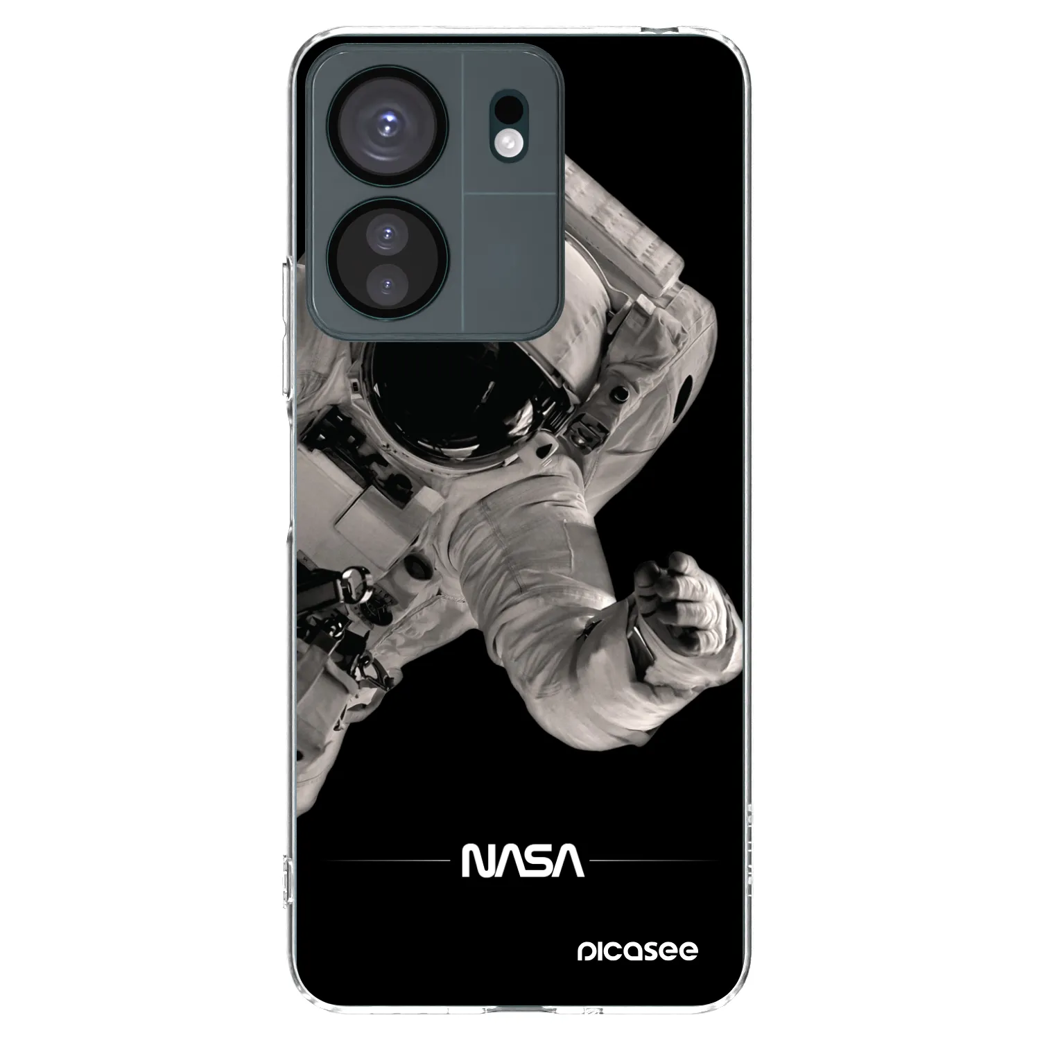 Picasee διαφανής θήκη σιλικόνης Xiaomi Redmi 13C 4G - Astronaut Big