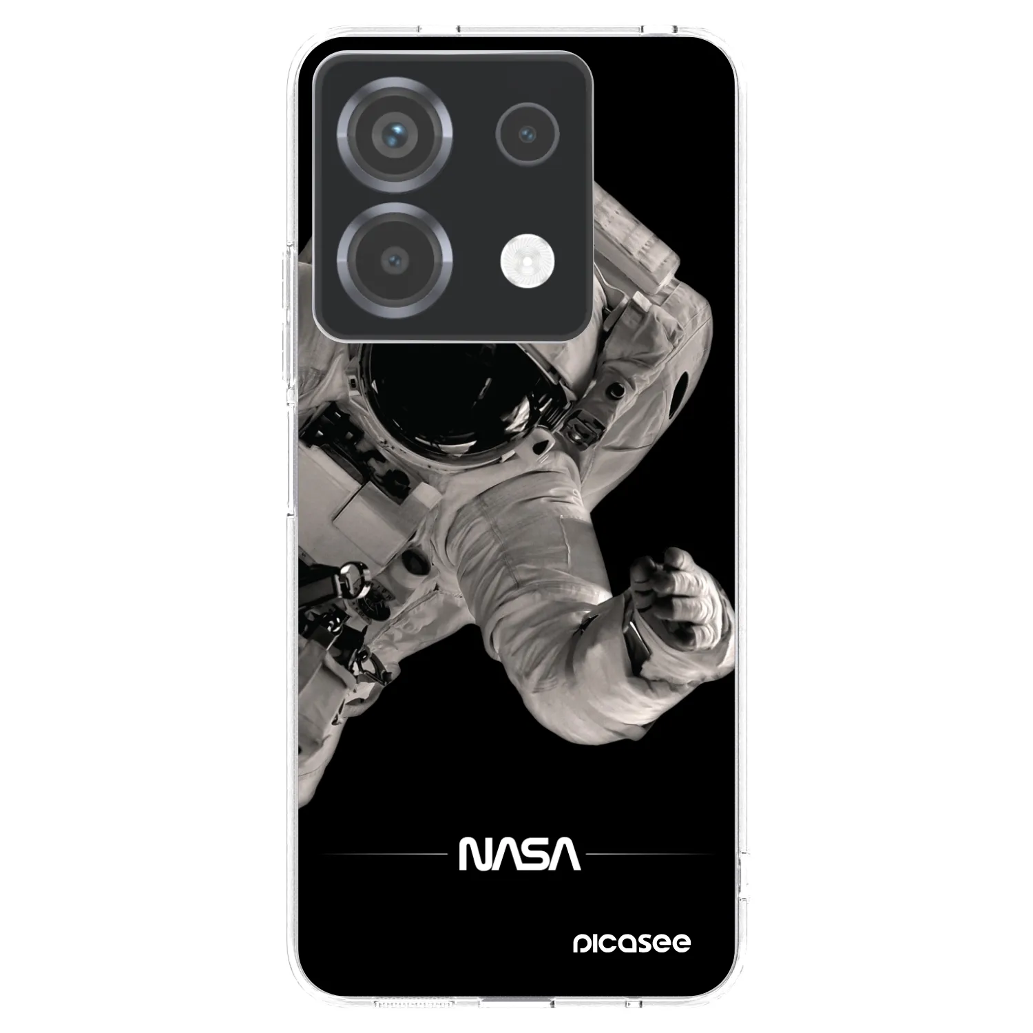 Picasee διαφανής θήκη σιλικόνης Xiaomi Poco X6 - Astronaut Big