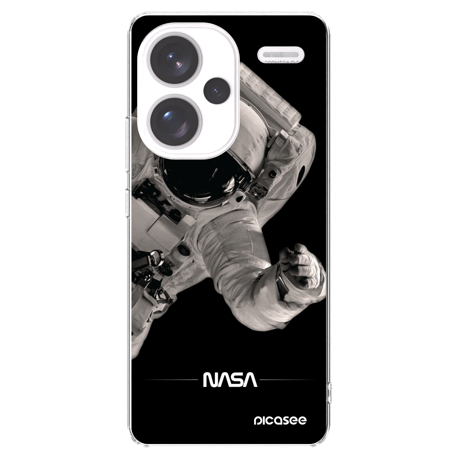 Picasee διαφανής θήκη σιλικόνης Xiaomi Redmi Note 13 Pro+ 5G - Astronaut Big