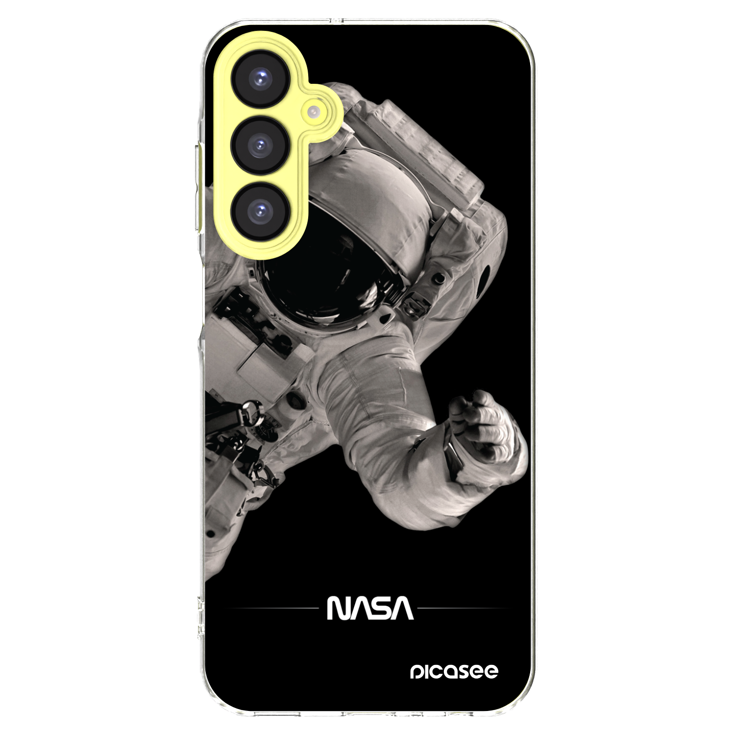 Picasee διαφανής θήκη σιλικόνης Samsung Galaxy A25 A256B 5G - Astronaut Big