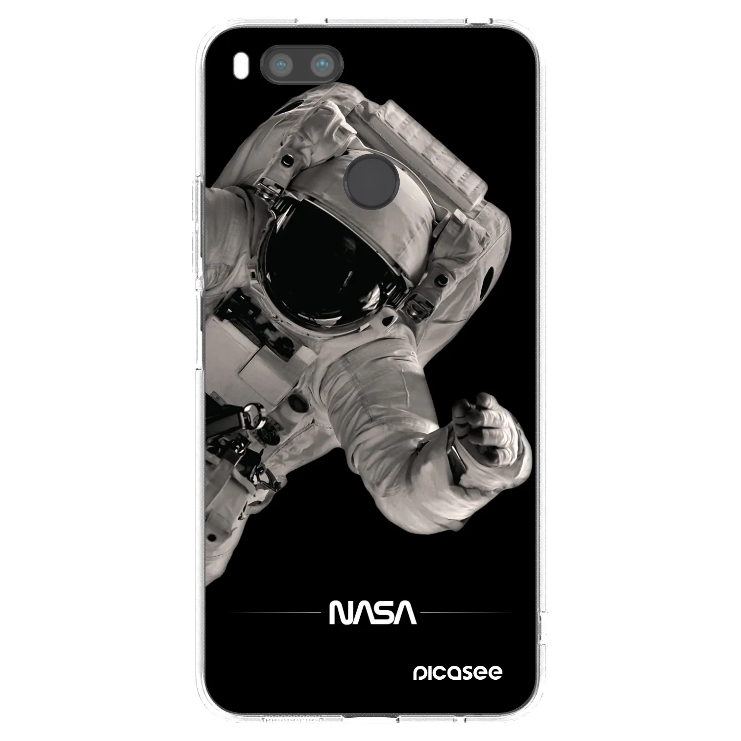 Picasee διαφανής θήκη σιλικόνης Xiaomi Mi A1 Global - Astronaut Big