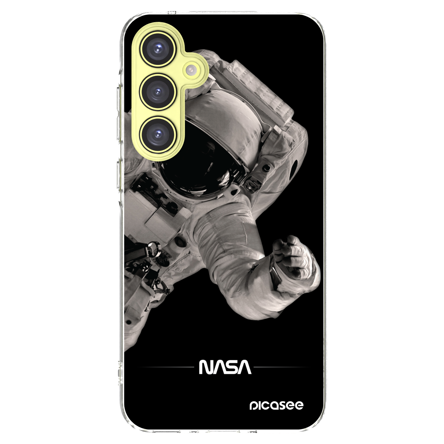 Picasee διαφανής θήκη σιλικόνης Samsung Galaxy A35 5G A356B - Astronaut Big