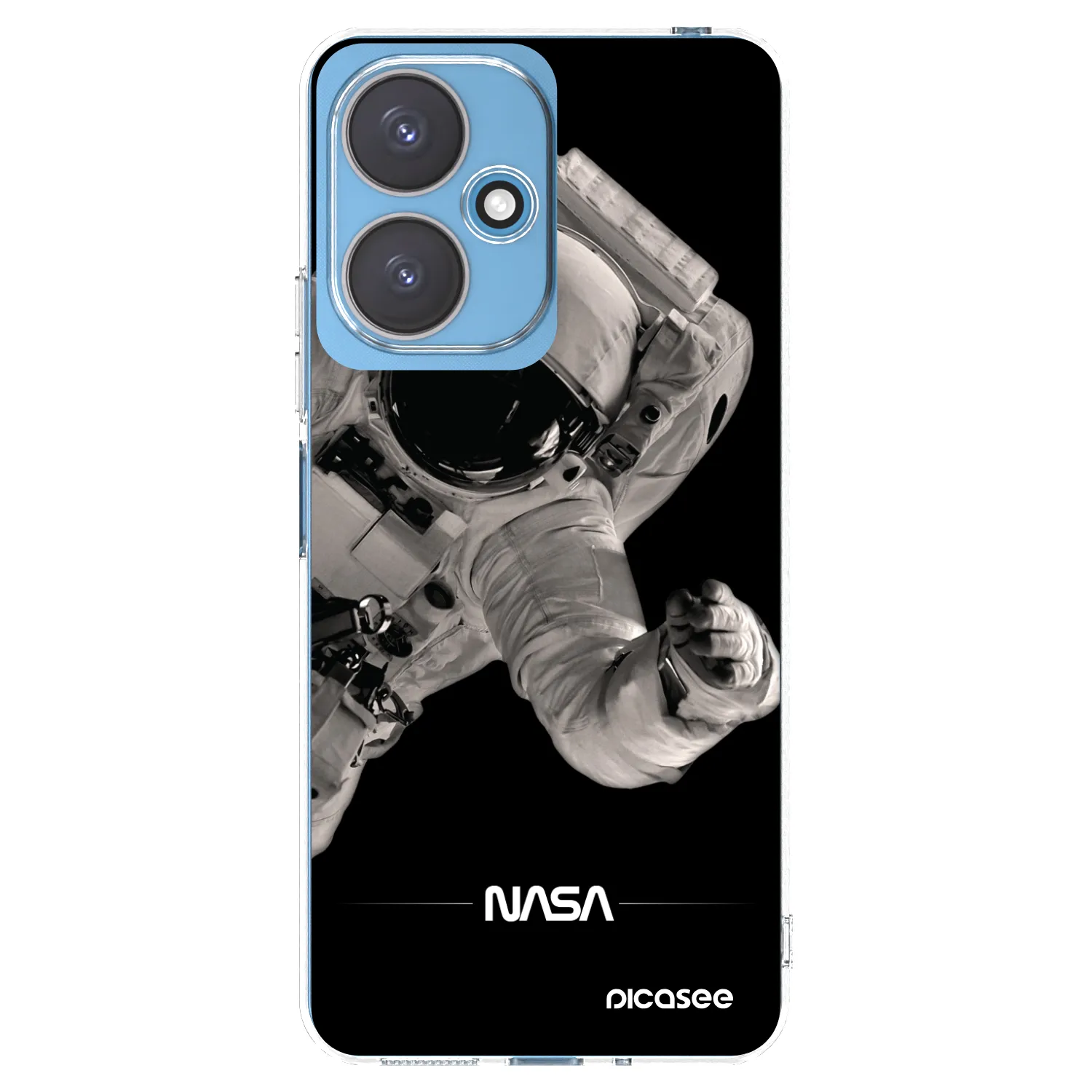 Picasee διαφανής θήκη σιλικόνης Xiaomi Redmi 13C 5G - Astronaut Big
