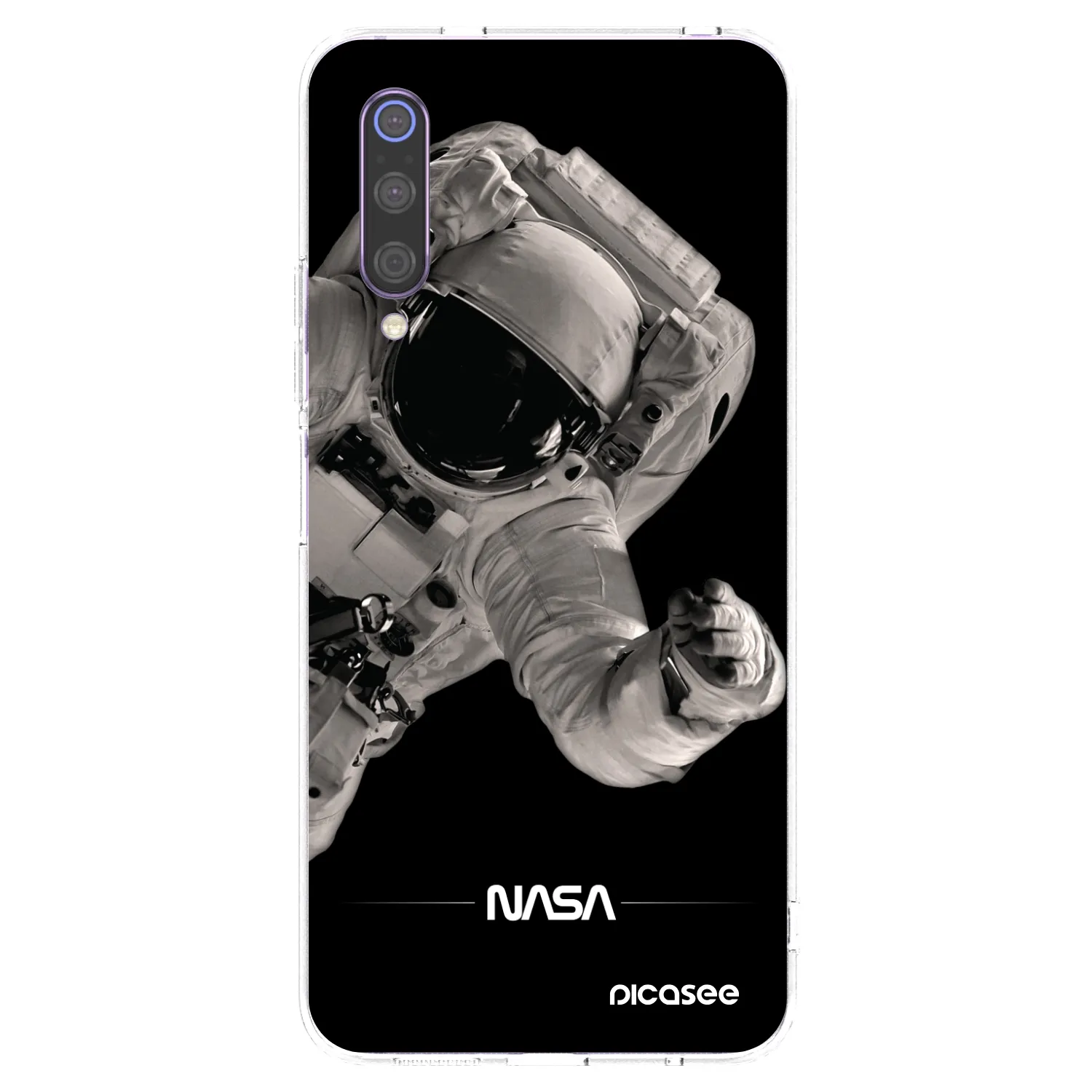 Picasee διαφανής θήκη σιλικόνης Xiaomi Mi 9 - Astronaut Big