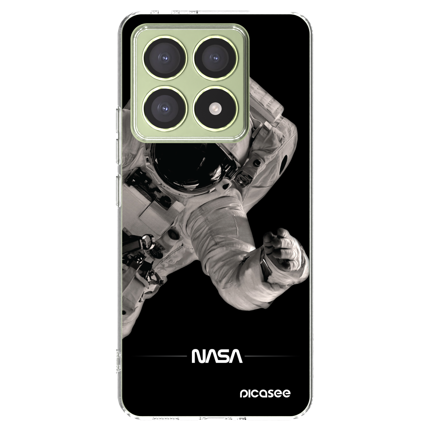 Picasee διαφανής θήκη σιλικόνης Xiaomi 14T - Astronaut Big