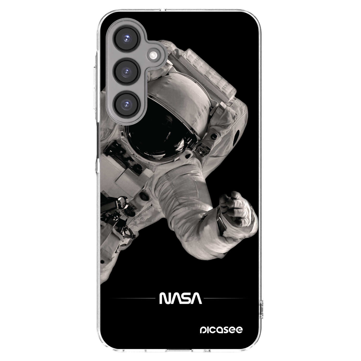 Picasee διαφανής θήκη σιλικόνης Samsung Galaxy A16 5G - Astronaut Big