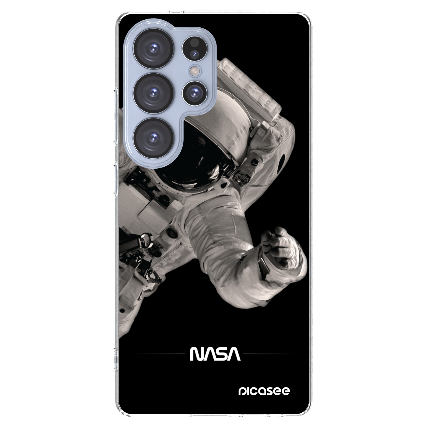 Picasee διαφανής θήκη σιλικόνης Samsung Galaxy S25 Ultra 5G - Astronaut Big