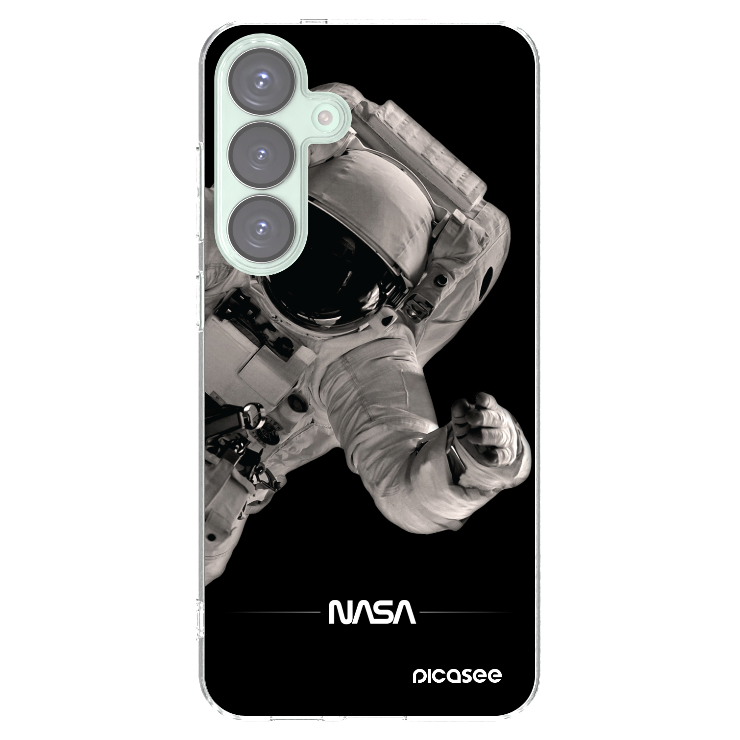 Picasee διαφανής θήκη σιλικόνης Samsung Galaxy S25+ 5G - Astronaut Big