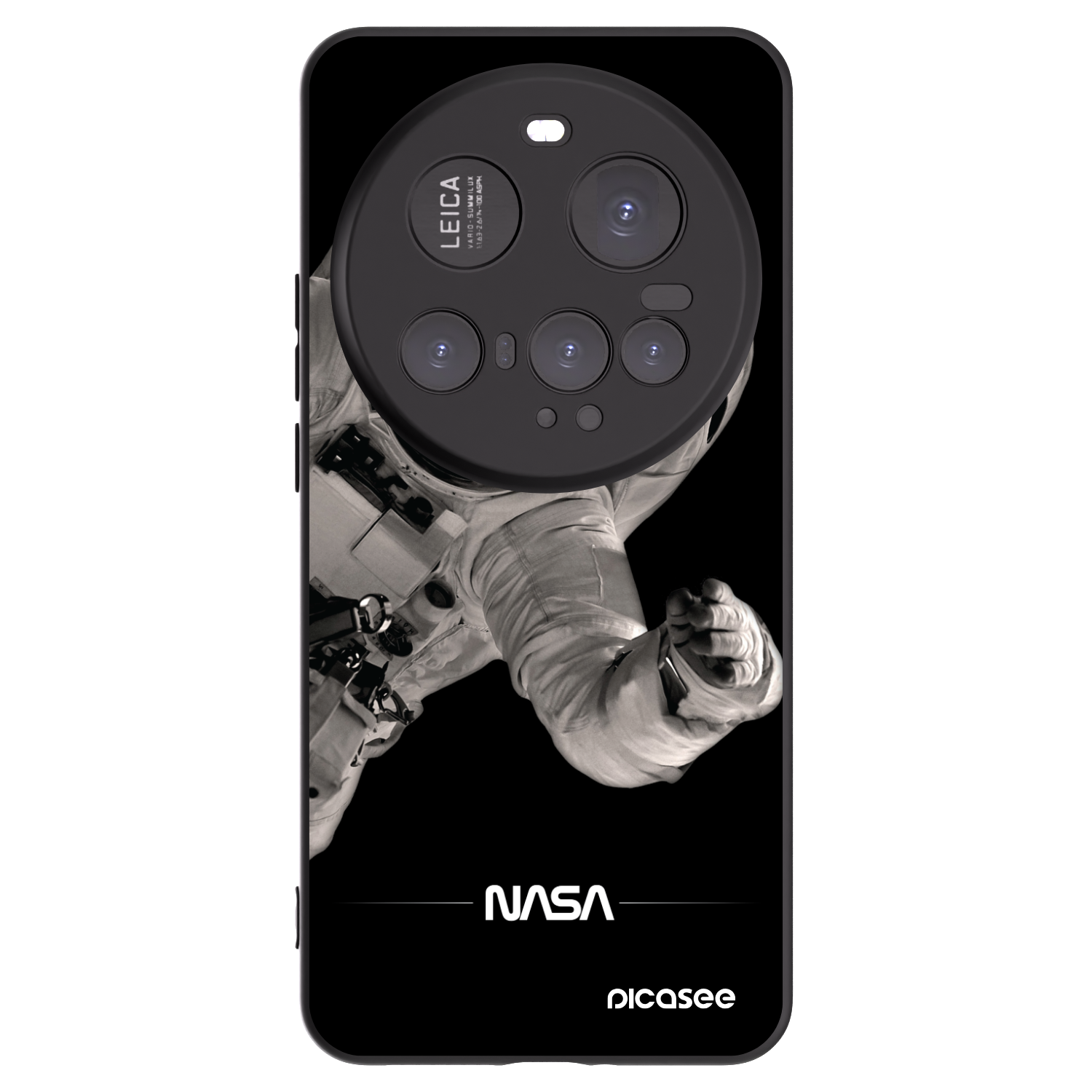 Picasee Μαύρη θήκη σιλικόνης για Xiaomi 15 Ultra - Astronaut Big