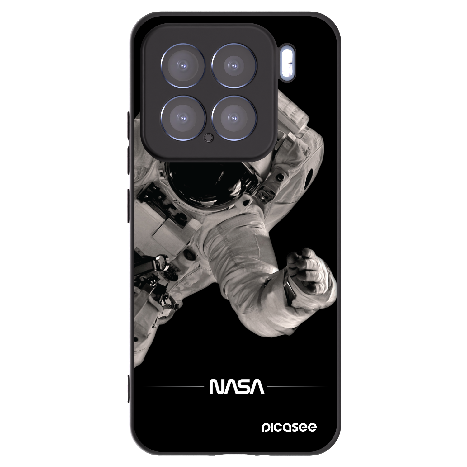 Picasee Μαύρη θήκη σιλικόνης για Xiaomi 15 - Astronaut Big
