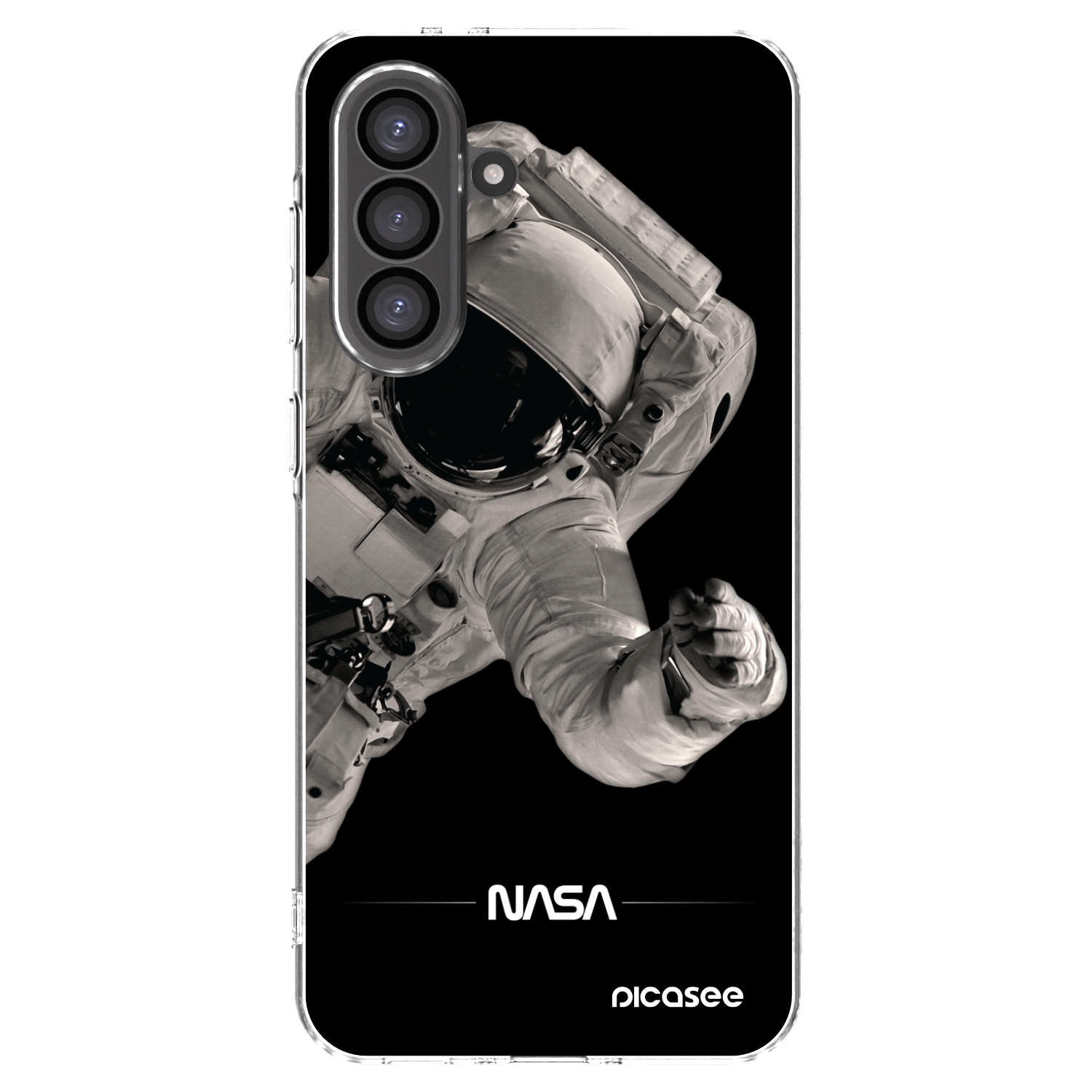 Picasee διαφανής θήκη σιλικόνης Samsung Galaxy A36 5G - Astronaut Big