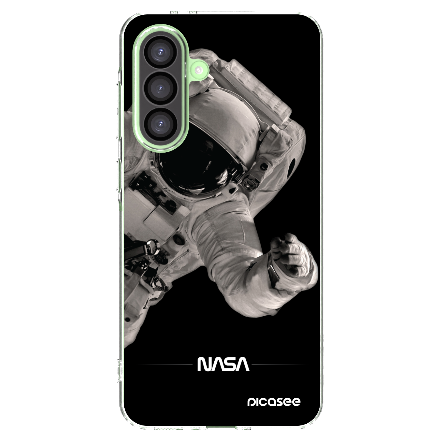 Picasee διαφανής θήκη σιλικόνης Samsung Galaxy A26 5G A266B - Astronaut Big