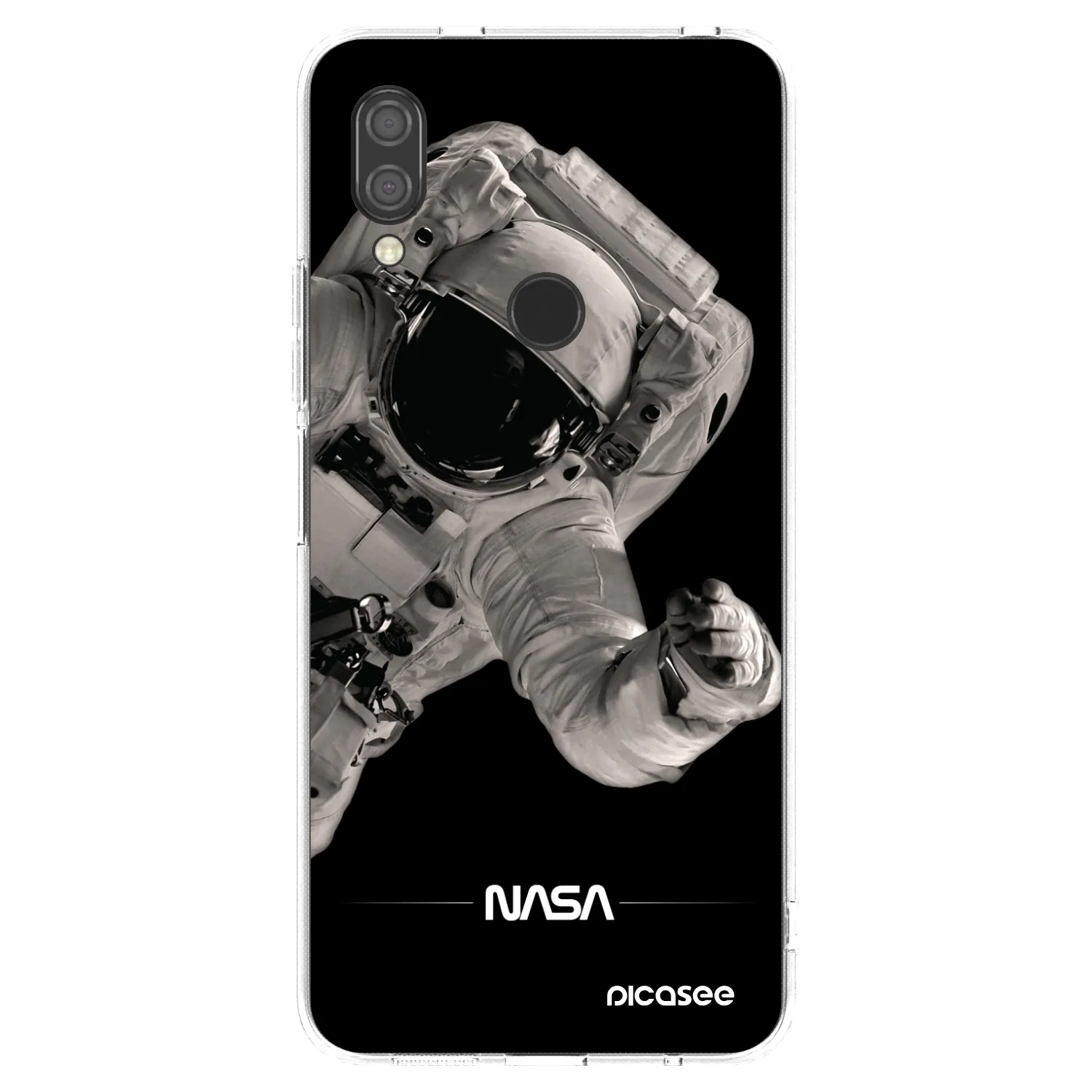 Picasee διαφανής θήκη σιλικόνης Xiaomi Redmi 7 - Astronaut Big