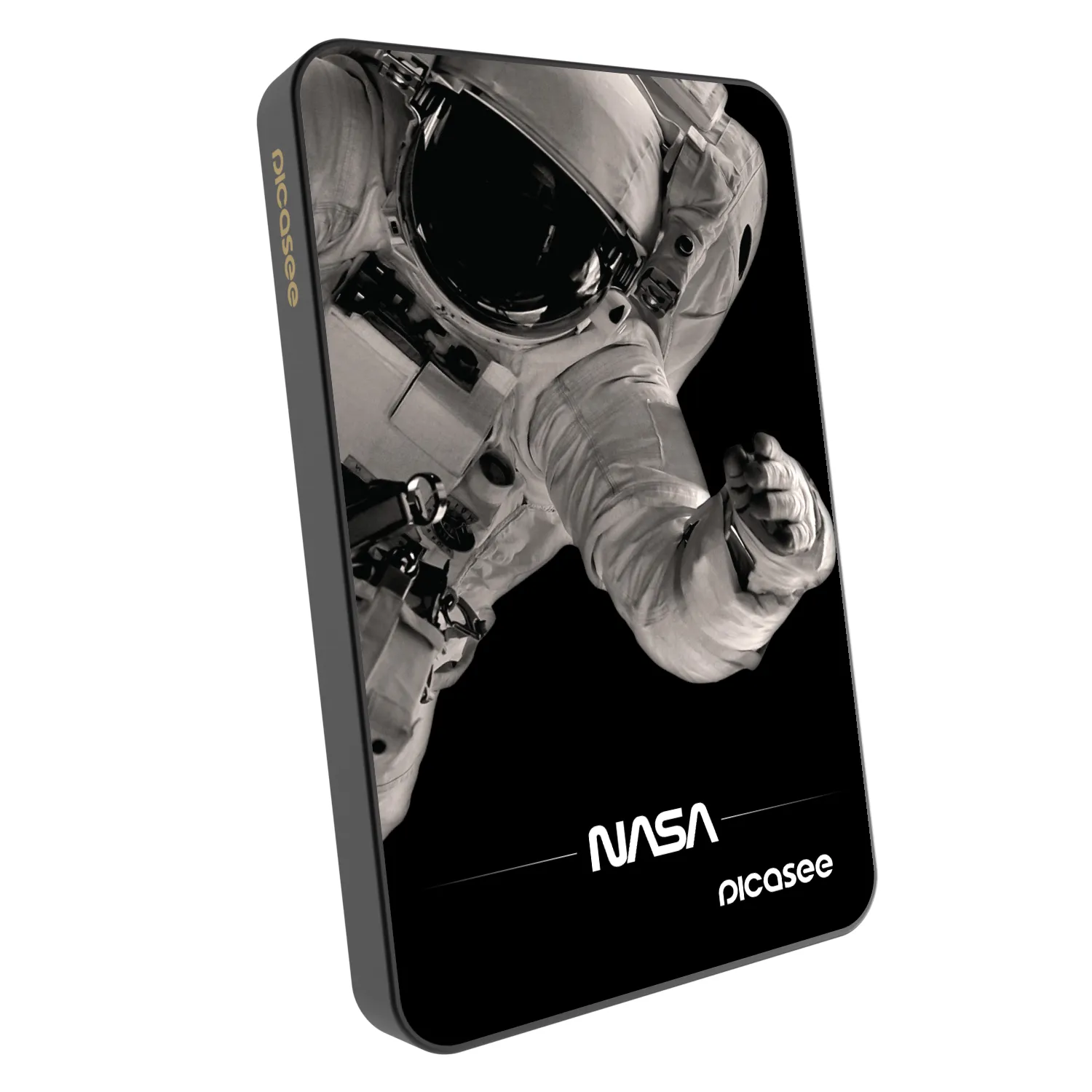 Picasee Powerbank με MagSafe 5 000 mAh Γκρί - Astronaut Big