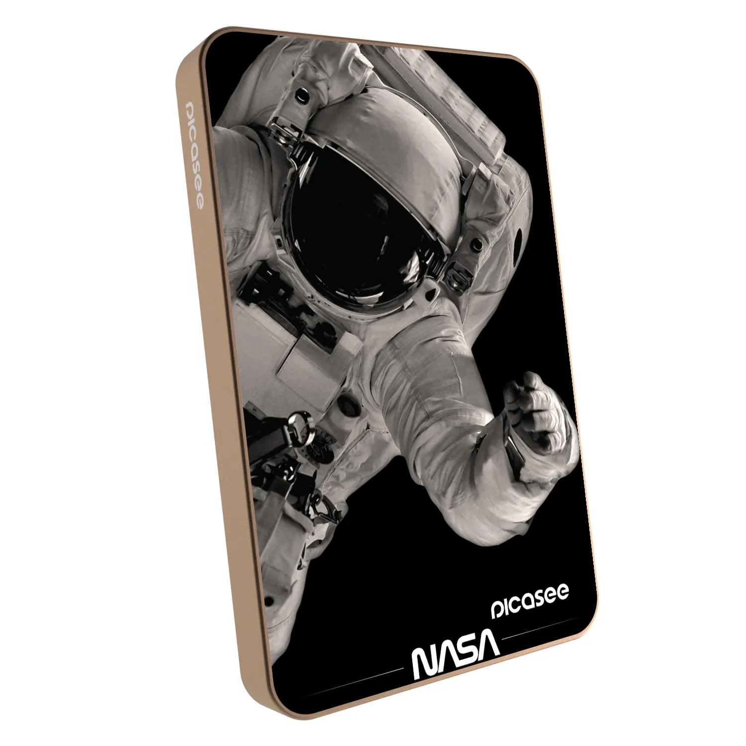 Picasee Powerbank με MagSafe 5 000 mAh Χρυσαφένιος - Astronaut Big